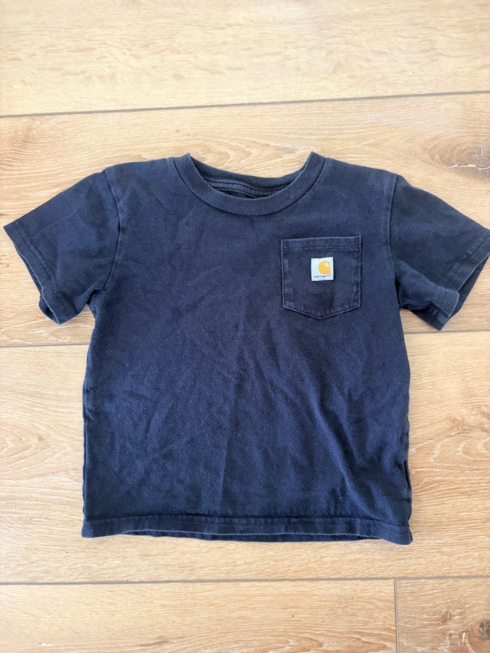 Carhartt Kids Black Pocket T-Shirt size 4T